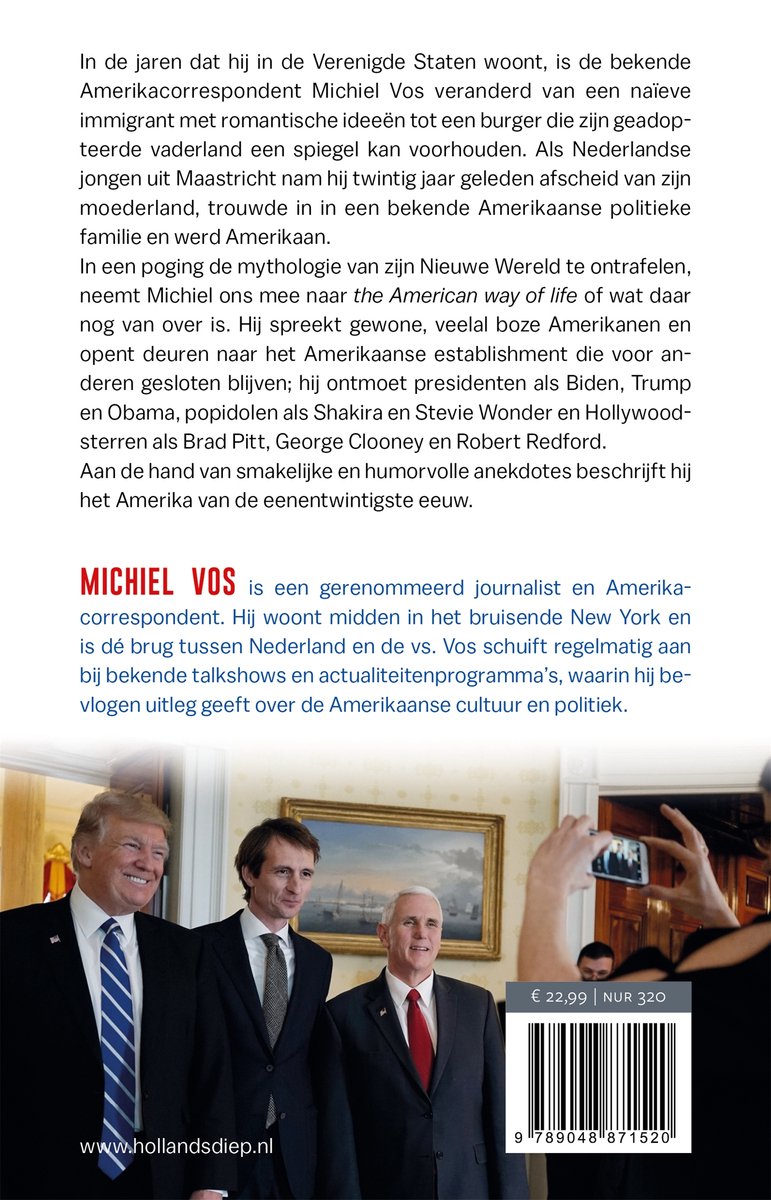 Vos in de VS - back cover