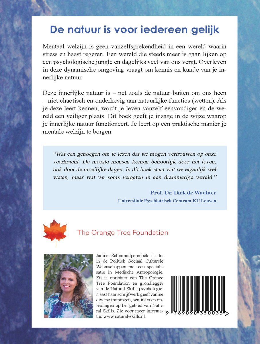 Natural Skills - back cover