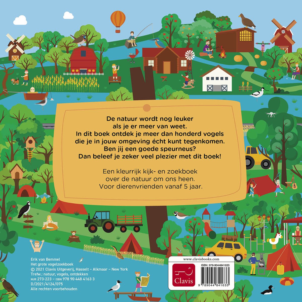 Het grote vogelzoekboek - back cover