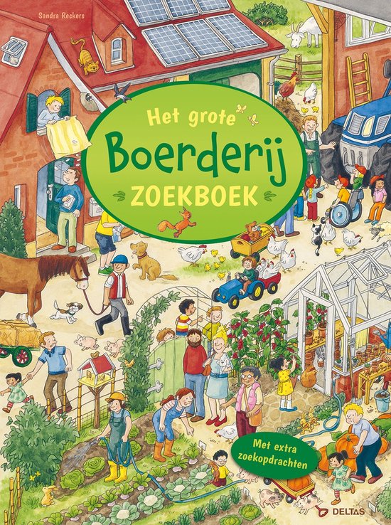 Deltas - Het Grote Boerderij Zoekboek - Vanaf 3 Jaar
