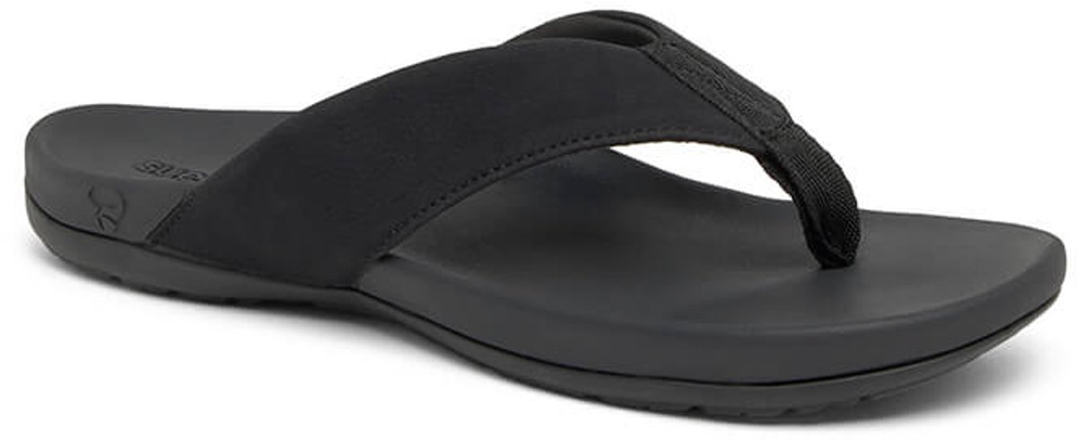 Suecos Havsand slippers dames en heren maat 41 – zwart – unisex – ergonomisch – ondersteunend – voetboog- en middenvoetsbeensteun - voorkomt wrijving en drukpunten – schokabsorberend – stevige grip – lichtgewicht - flexibel