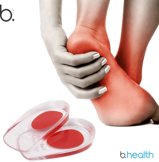 Semelles Brosendaal pour éperons calcanéens - Semelles intérieures en gel pour hommes et femmes - Pointures 36 à 41 - 1 paire - Supports d'arche - Semelles amortissantes