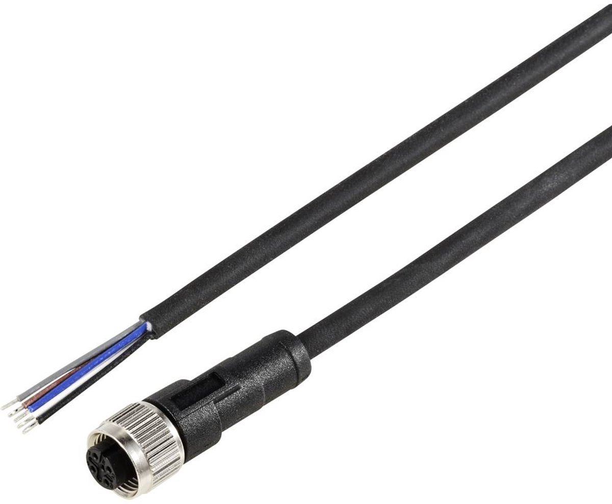 TRU COMPONENTS TC-12833080 Sensor/actuator aansluitkabel M12 Aantal polen (sensoren): 5 Koppeling, recht 5 m 1 stuk(s)