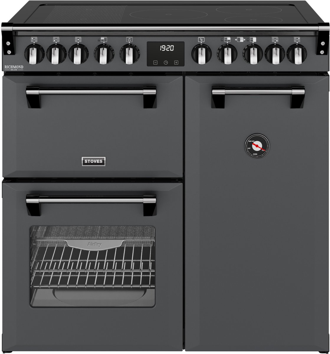 Stoves 444412009 fornuis Range-fornuis Electrisch Inductiekookplaat zones Antraciet