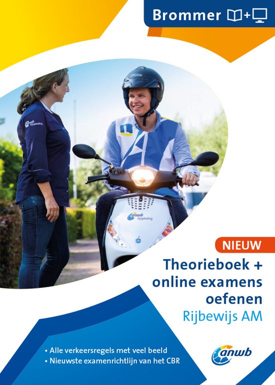 ANWB Rijopleiding - Theorieboek Rijbewijs AM - cover