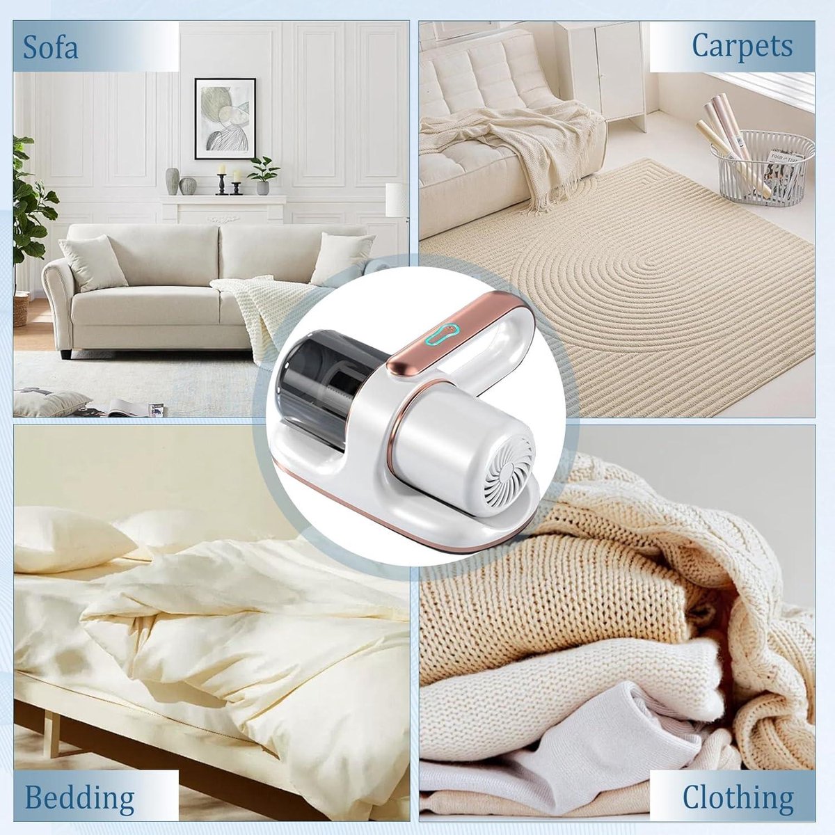 Mite Vacuum Cleaner for Mattresses 13 kPa Extraction with UV - afbeelding 3