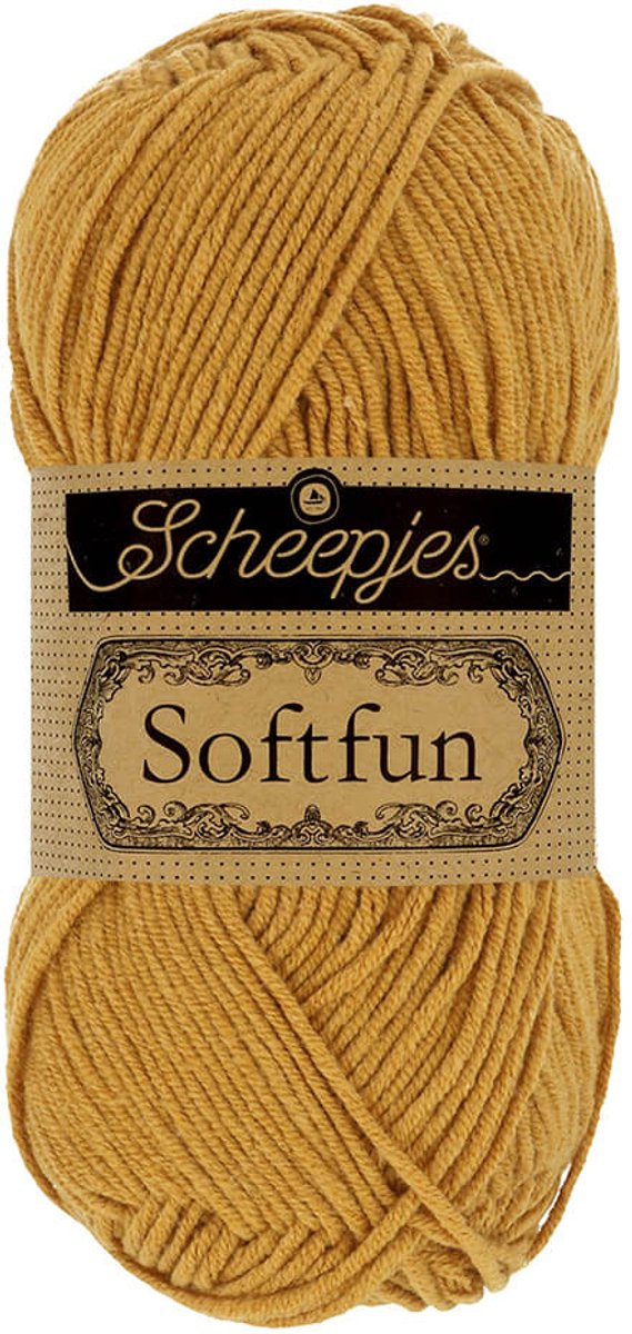 Scheepjes Softfun 50g - 2621 Mustard