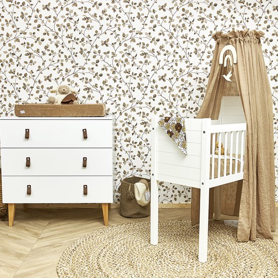 Meyco Baby Uni sluier - taupe — afbeelding 3