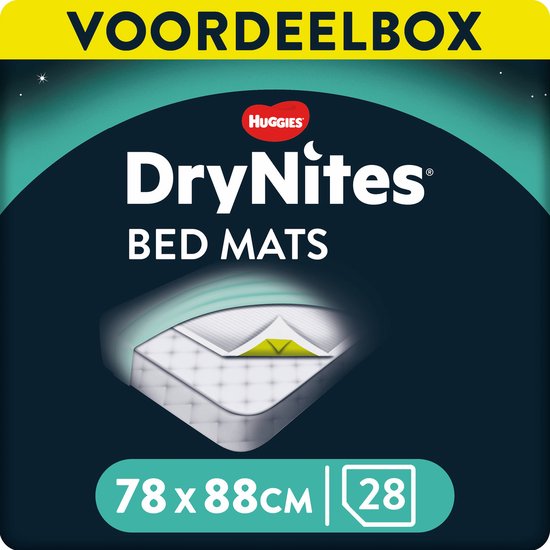 DryNites Matrasbeschermers - 7 stuks - extra absorberend - bedmats