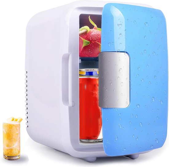 VEVOR Mini-koelkasten 10L Kleine Koelkast Huis/Auto Koelbox Klein Mini Fridge Cosmetische Koelkast Compacte Draagbare Koeler Stil 38db Voor Huizen Kantoren Bars Autos Vrachtwagens Boten Roze
