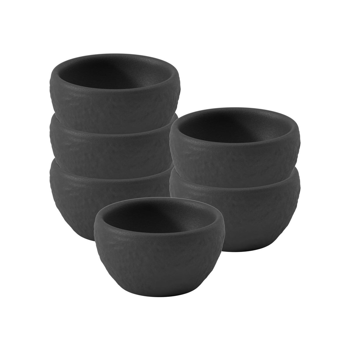 Eierbecher Manufacture Rock ø 4,8 cm Set van 6