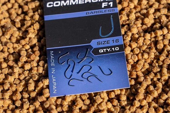 Matrix X2 Commercial F1 Spade-Barbless (10 pcs) - Maat : 18 van Matrix — afbeelding 3