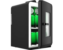 CRLYN® Minibar - Mini Koelkast - Skincare Fridge - Zwart