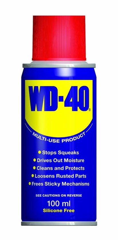 WD-40® Multi-Use Product Classic - Verdrijft vocht - Stopt piepen en kraken - Beschermt tegen roest en corrosie - Verwijdert vuil - Siliconenvrij - 100ml