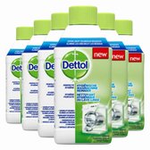 Dettol Wasmachine Reiniger Hygiëne - 250ml x 6 - voordeelverpakking