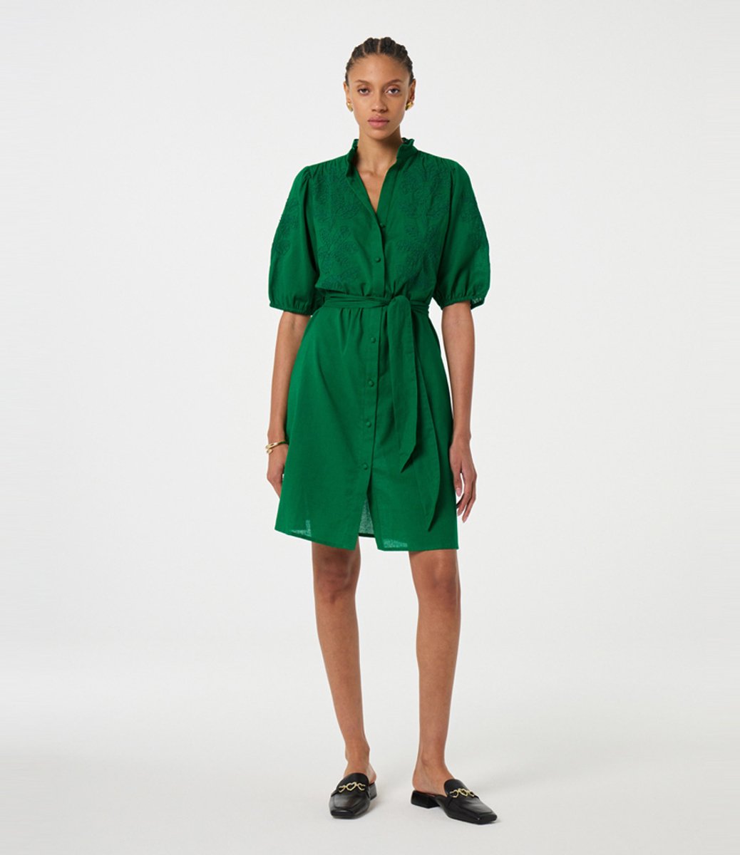 Fabienne Chapot George Dress Dames - Jurk - Groen - Maat 40