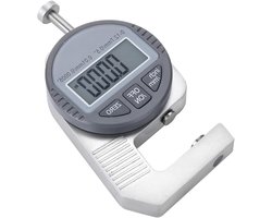 Flat Thickness Gauge - Digital Thickness Meter with Precise LCD Display Readout