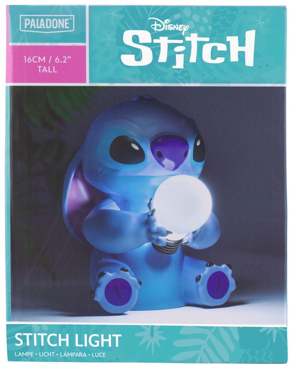 Stitch Lamp – Officieel Gelicentieerde Lilo & Stitch Nachtlamp – Disney Collectible Cadeau en Slaapkamerdecor – Paladone — afbeelding 11