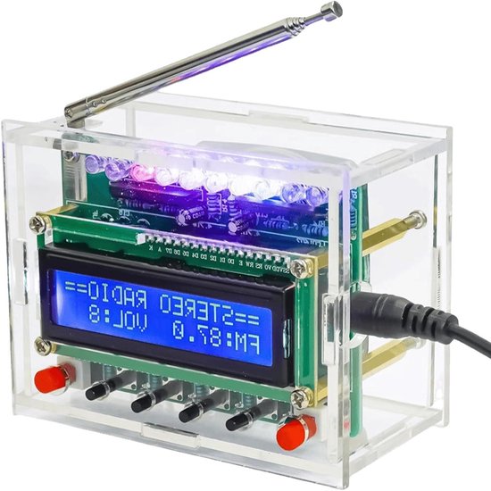 Kit électronique De Radio FM à Monter Soi-même (fréquence 87-108 MHz