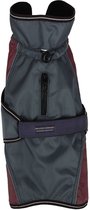 Manteau d'hiver pour chien Flamingo Eisberg Bordeaux / Bleu foncé 80 cm