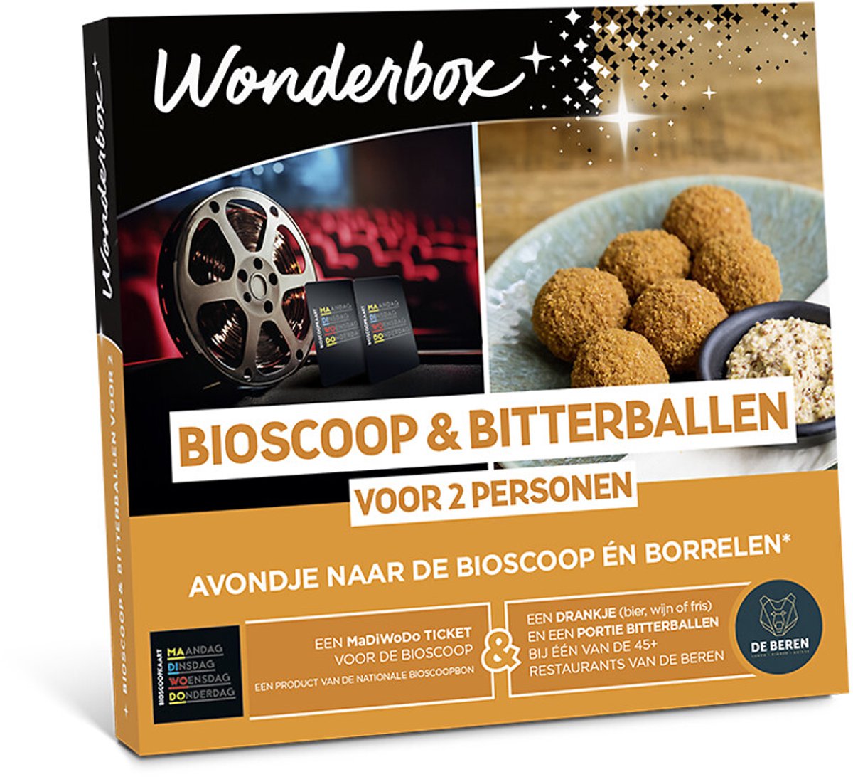 Bitterballen & bioscoop voor 2 personen