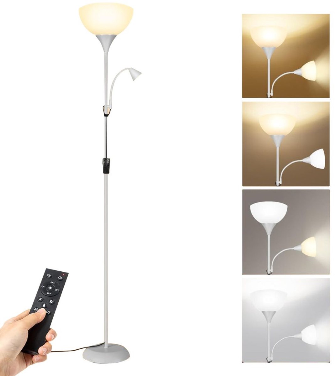 CLGP® Hoeklamp - Vloerlamp - Staande Lamp