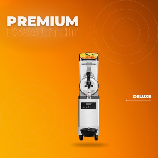 Professionele Slush puppy - 12L - Voor Ijskoude Drankjes - Frozen drink maker van Roestvrij Staal - Horeca Kwaliteit — afbeelding 2