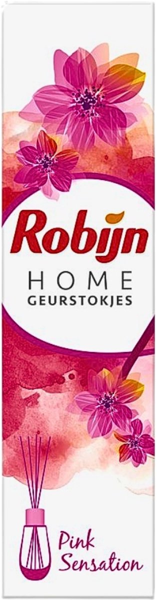 Robijn Geurstokjes Pink Sensation - 1 x 45 ml