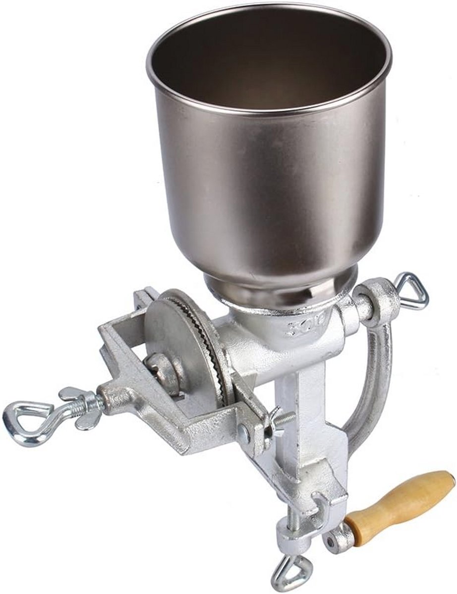 Premium Kwaliteit Gietijzeren Hand Crank Handmatige Maïs Grinder Voor Tarwe Granen Koffie Moer Molen Tall