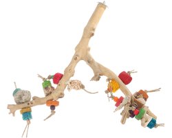 Adori Java Play Perch - Vogelspeelgoed - 56x52x16 cm Multi-Color