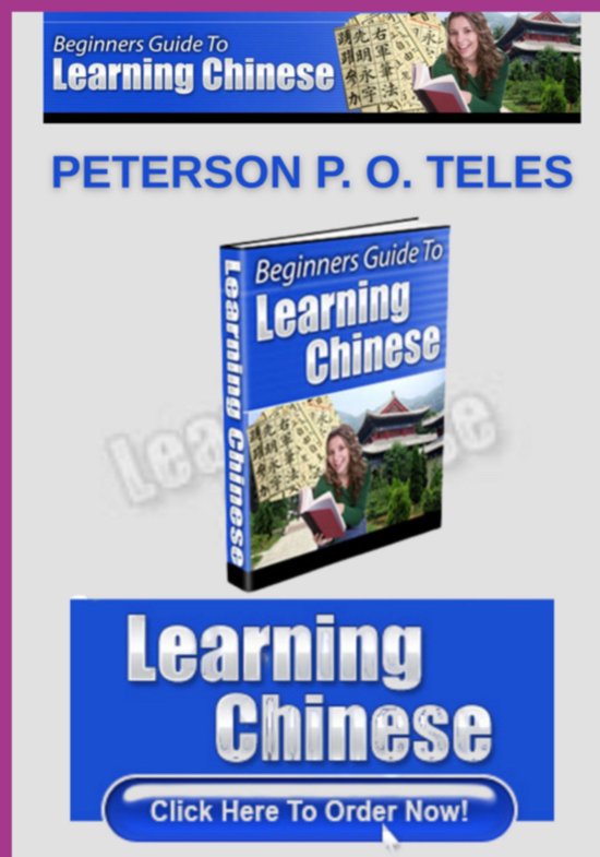 Beginners Guide To Learning Chinese - cover