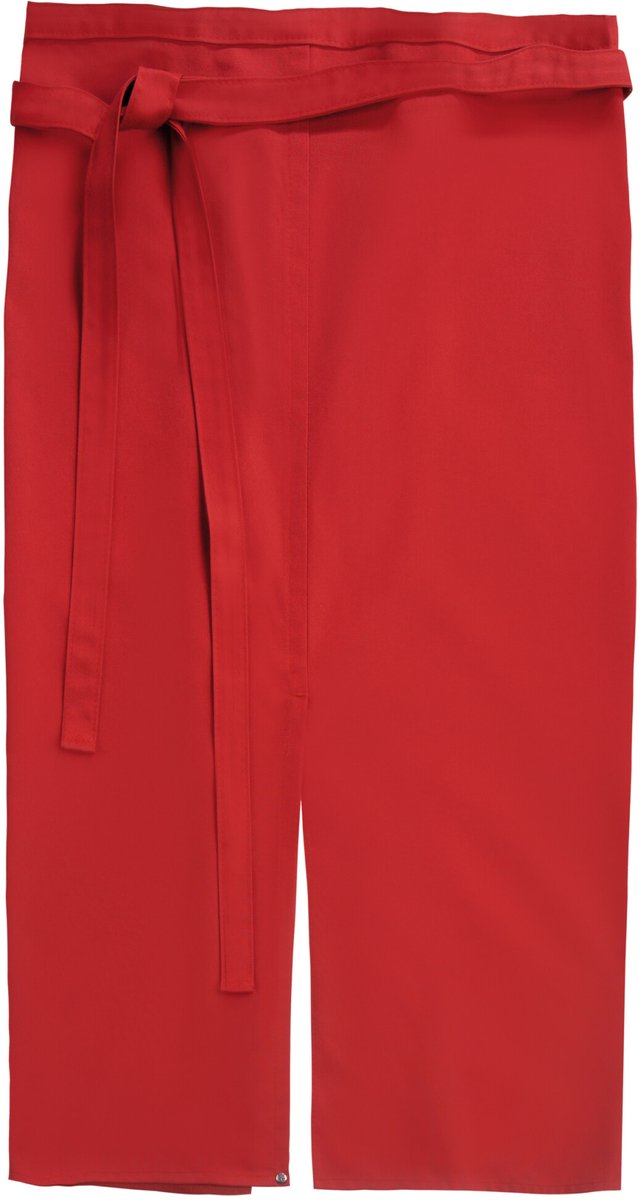 CG International Milano Classic heupschort met split CI03 - Red - One size