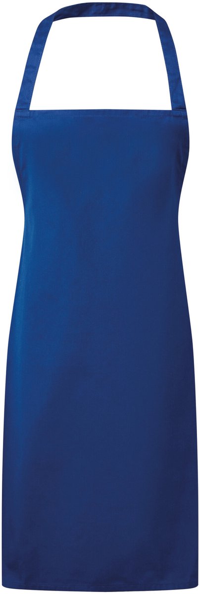 Schort/Tuniek/Werkblouse Unisex One Size Premier Royal Blue 80% Polyester, 20% Katoen