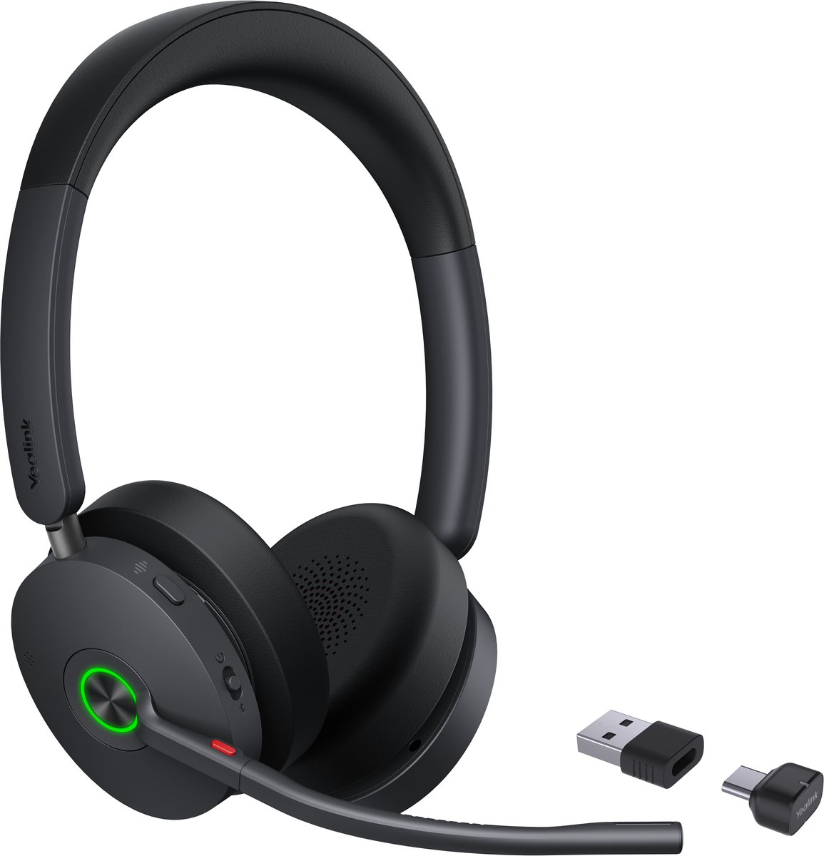 BH74 UC USB-C/A - Headset On-ear - Bluetooth - Draadloos - USB-A, USB-C, Noice canceling - Zwart