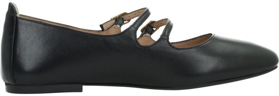 Unisa Berley Ballerina's Dames - Zwart - Maat 39