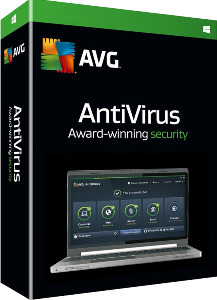 AVG Antivirus - 10 Apparaten - 1 Jaar - Bol