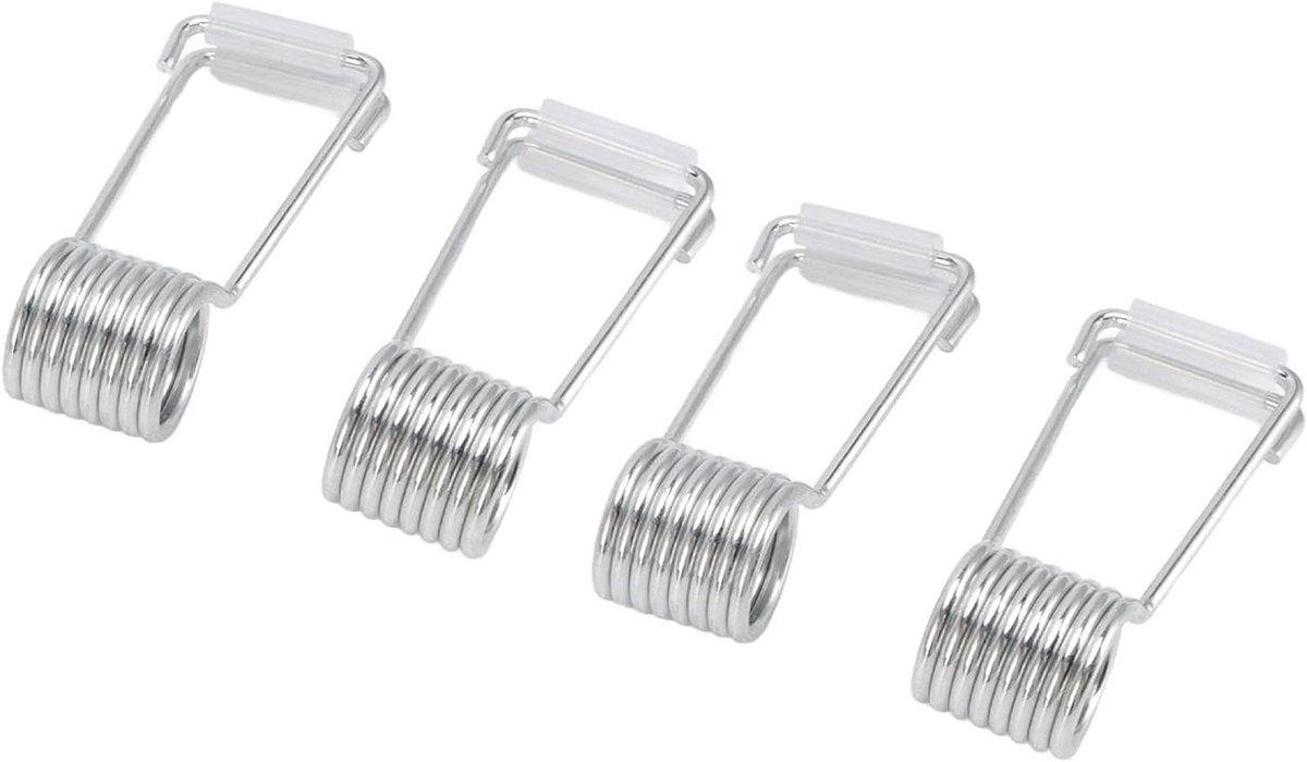 Lente Deurdranger 4 Stuks 2 Cm Universele Vlinderveer Scharnier Zelfsluitende Veer Butt Scharnier Pins Deurgrendel Accessoires