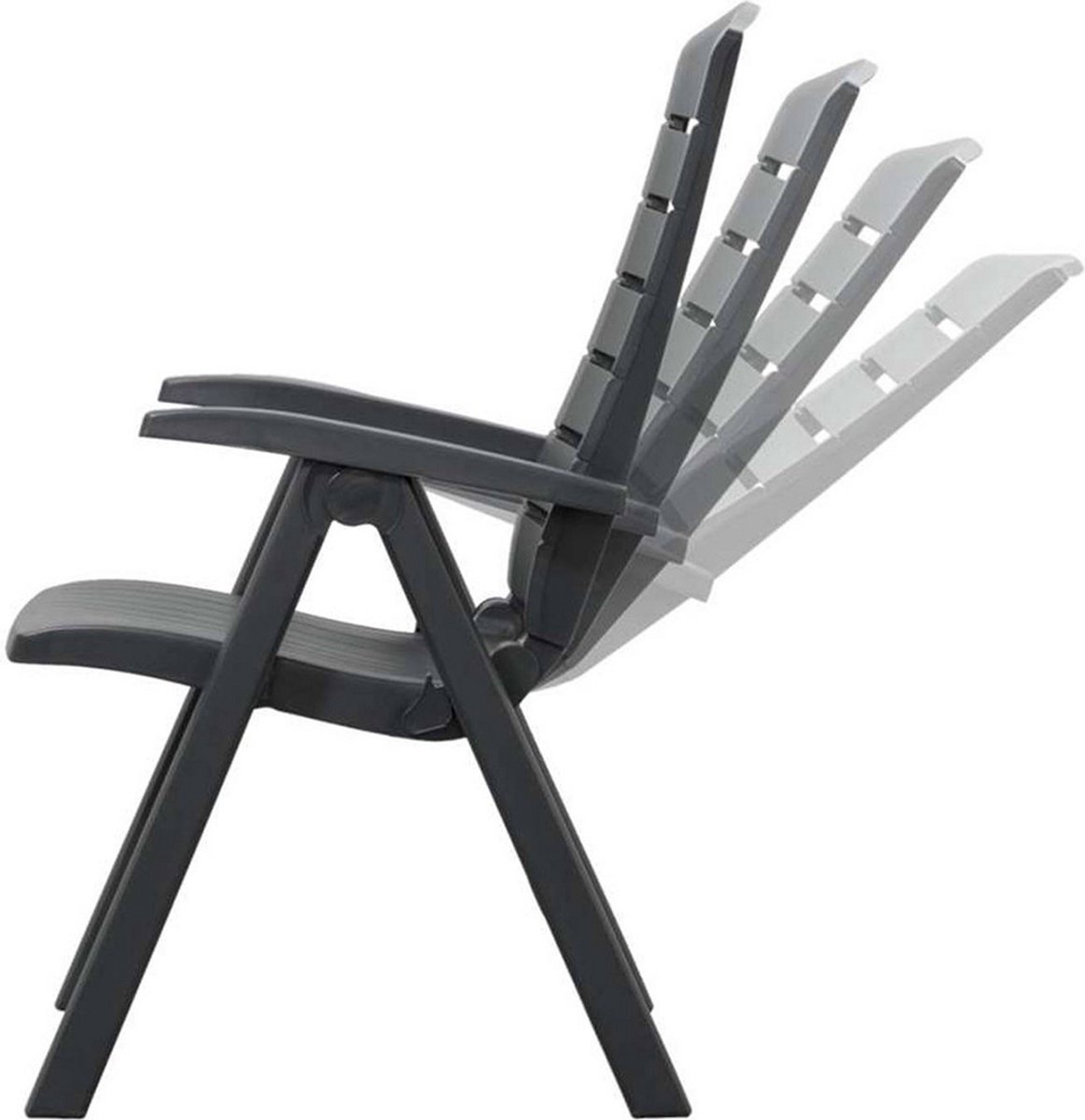 Hartman Florion Recliner chaise de jardin réglable - Royal Grey