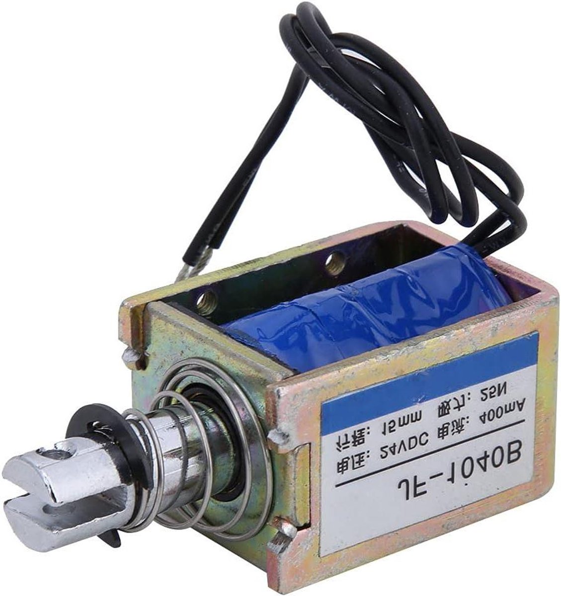15mm Elektromagneet met lage wrijving en Anti-oxidatie - 25N 24V - Eenvoudige installatie voor automaten
