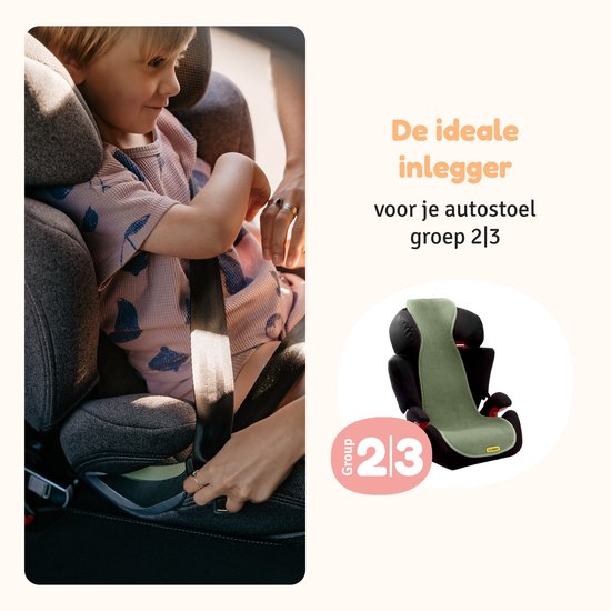 AeroMoov Air Layer Autostoel Groep 2 en 3 - Green Moss van AeroMoov — afbeelding 4