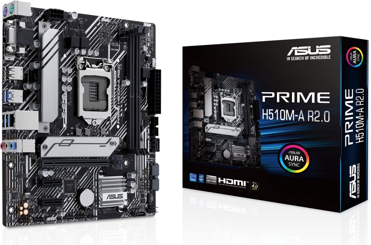 Moederbord Intel ASUS PRIME H510M-A R2.0