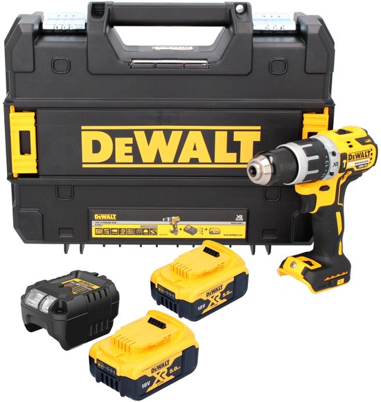 DeWalt DCD 796 M1T accu-klopboormachine 18 V 70 Nm borstelloos + 1x accu 4,0 Ah + oplader + TSTAK