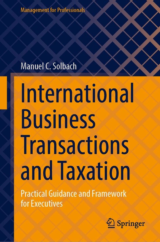 Management for Professionals- International Business Transac ... - cover