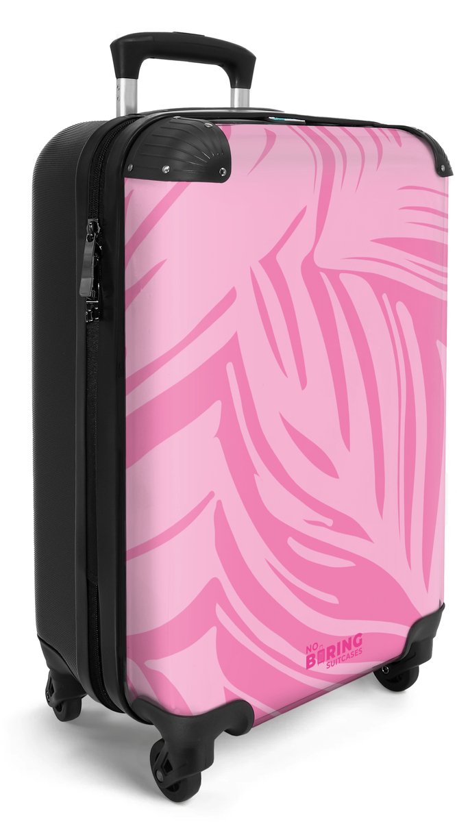 Kinderkoffer met wieltjes, cabinebagage, suitcase, Carry on Bagage, voor meisjes en jongens, trolley, handbagage of ruimkoffer, 10 krokodil met zonnebril - personaliseerbaar