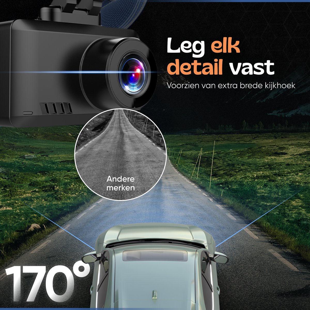 Sony Camigoo T8 Pro - Dashcam - Ultra 4K - 64GB micro SD Kaart U3 thumbnail 4