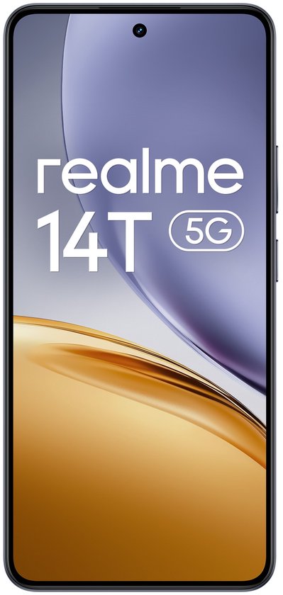 realme 14T 16,9 cm (6.67") Android 15 5G 8 GB 256 GB 6000 mAh Zwart