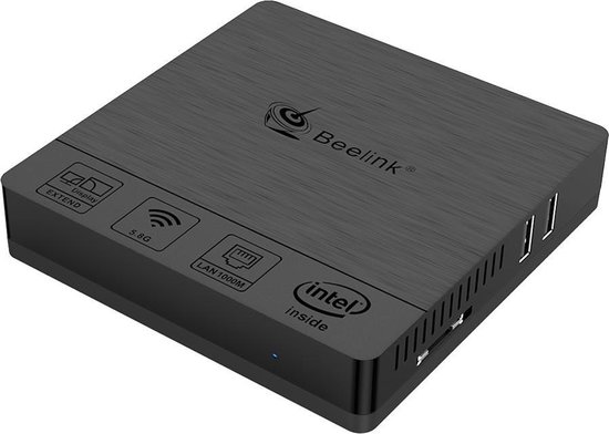 Beelink BT 3 Pro II 4/64 GB Windows 10 mini pc /Nieuw koelingssysteem / Zuinig / 64 GB opslag / Met Windows 10 Home en licentie / Vesa aansluiting / 4K resolutie / Dual band wifi 5G