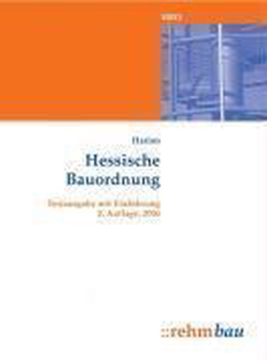 Hessische Bauordnung, Thomas Harion 9783807323343 Boeken