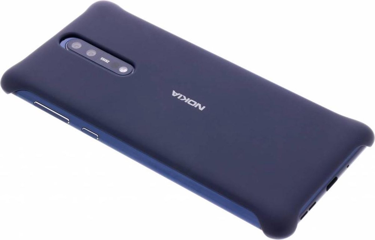 Nokia soft back case - blauw - voor Nokia 8