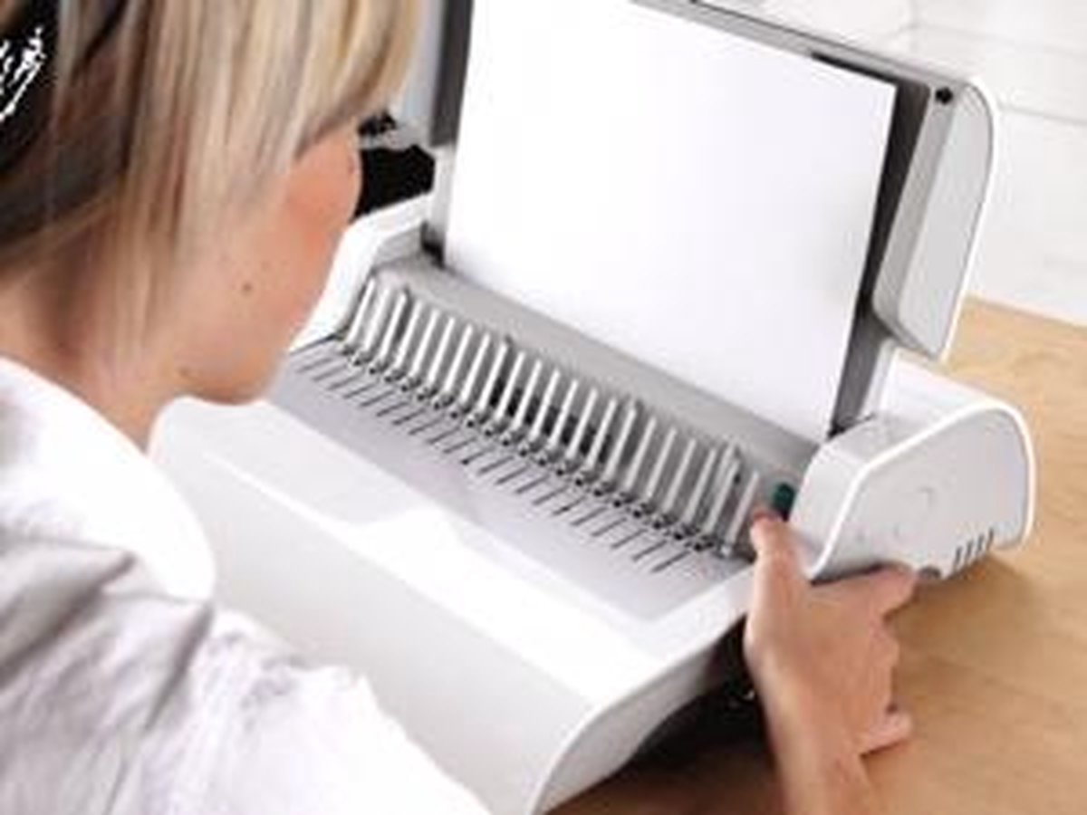 Fellowes inbindmachine Pulsar-e elekrisch plastic bindrug, 300 vel thumbnail 4